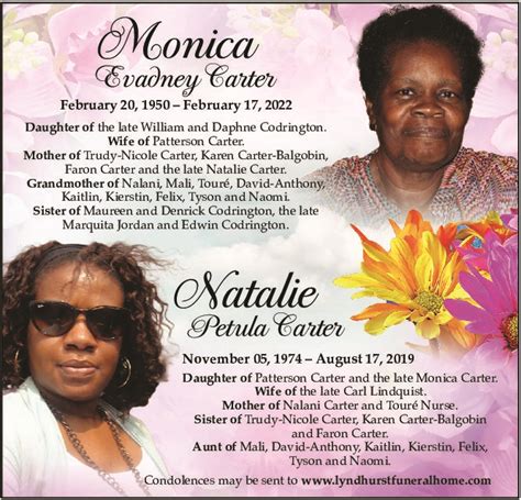 obituaries barbados today's notices.